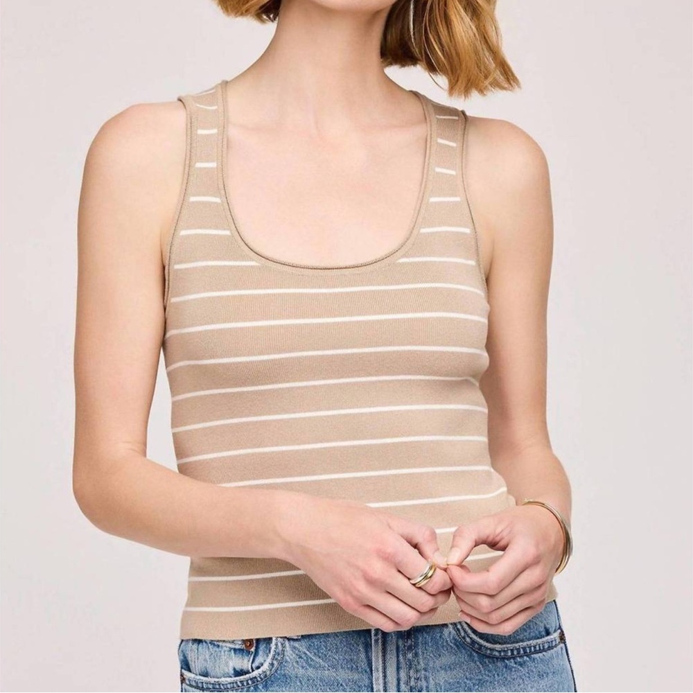 Gentle Fawn sierra tank oat stripe